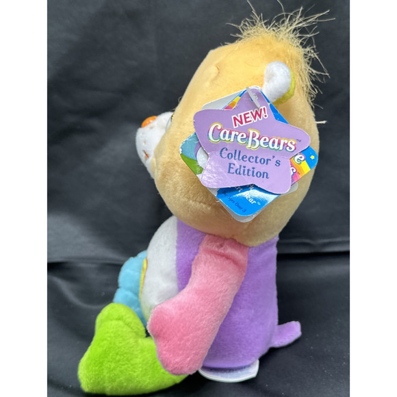 Vintage Care Bears Work of Heart Bear Plush Rainbow Hearts Paint Palette - Picture 6 of 11
